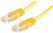 Kabel mrežni UTP, Cat. 6, 3m, CCA, 24AWG, Savitljivi, žuti