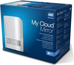 HDD eksterni WD My Cloud Mirror 4 TB (dual disk), WDBZVM0040JWT