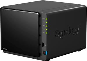 Synology DS415+ DiskStation 4-bay All-in-1 NAS server, 2.5"/3.5" HDD/SSD podrška, Hot Swappable HDD, Wake on LAN/WAN, 2GB, 2×G-LAN