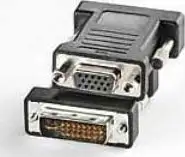 DVI-VGA adapter DVI M - HD15 F, 12.03.3105