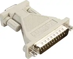 ADAPTER DB9M - DB25M (MODEM)