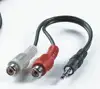 Adapter, 3.5mm Jack M / 2 x chinch F, 11.99.4340