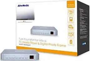 AverMedia AVerTV MediaPort, stand-alone set-top box, DVB-T + Analog TV Tuner, 1920×1200, Remote Cont