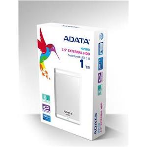 HDD eksterni Adata DashDrive AHV100 1TB White