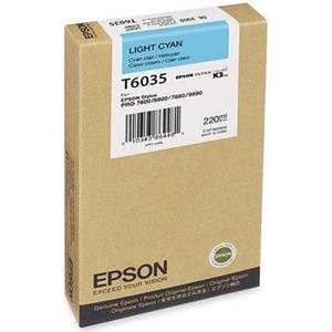 Tinta Epson T603500, Light Cyan