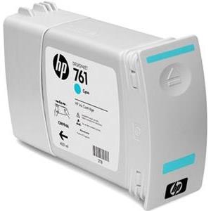 HP 761 400-ml Cyan Designjet Ink Cartridge