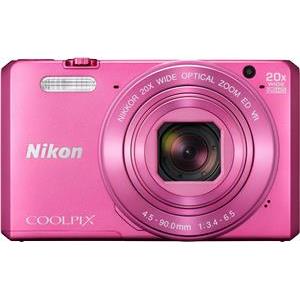 Digitalan fotoaparat Nikon COOLPIX S7000 Pink