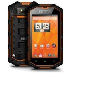 Mobitel BEEX MASSIVE SMART, 3,97'' multitouch, DualCore MT6572A 1.2GHz, 512MB RAM, 4GB Flash, Dual SIM, 2x kamera, otporan na udarce i vibracije, Android 4.2, crno/narančasti