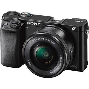 Digitalni fotoaparat Sony Alpha 6000 + objektiv 16-50mm, crni