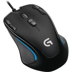 Miš Logitech G300s, optički, 2500dpi, crni, USB