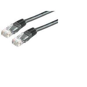 Kabel mrežni UTP, Cat. 6, 20m, CCA, 24AWG, Savitljivi, Crni