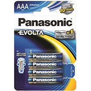 Baterija Panasonic LR03EGE/4BP Evolta