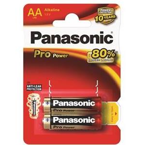 Baterija Panasonic LR6PPG/2BP Alkaline Pro Power AA, 2 kom