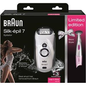 BRAUN SE 7281 WD GDM epilator + bikini trimmer