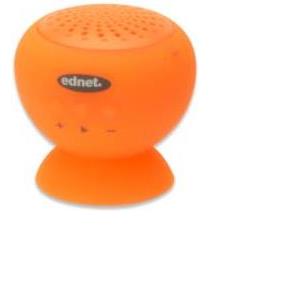 Zvučnik Ednet Sticky Speaker, wireless, narančasti