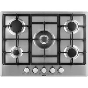 BEKO HIMW75225SX ugradbena ploča, 5 plinskih plamenika,