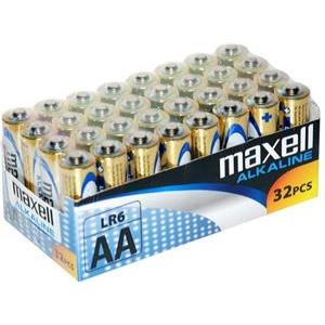 Baterija Maxell alkalna LR-6 AA, 32 kom