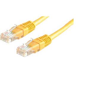 Kabel mrežni Roline UTP Cat 5, 2.0m, (24AWG) High Quality, žuti