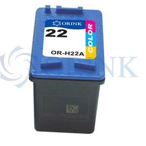 Tinta Orink C9352CE HP tri color, No.22XL