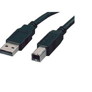 USB kabel 1,8m, AM - BM, Roline, crni