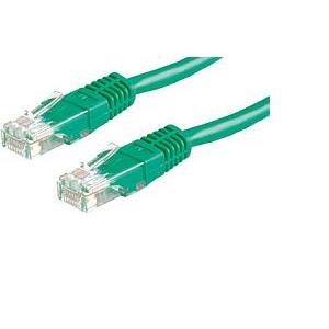 Kabel mrežni Cat 5e UTP 5.0m zeleni (24AWG) High Quality