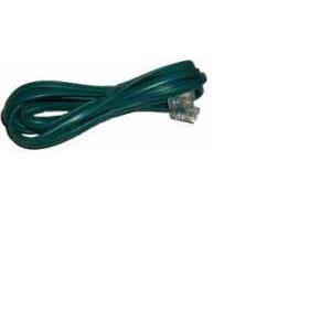 Telefonski kabel 2×RJ12, 1.5m, zeleni (bulk)