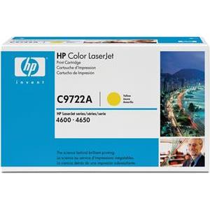 Toner HP C9722A, Yellow