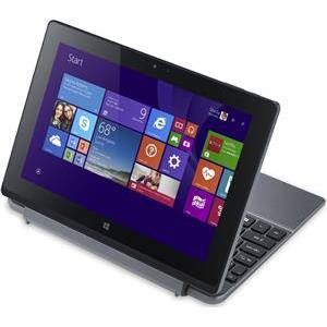 Tablet računalo ACER One 10-S1002-19RR NT.G5CEX.005, docking tipkovnica, 10.1'' IPS multitouch, QuadCore Atom Z3735F 1.33GHz, 2GB RAM, 500GB + 32GB eMMC, WiFi, BT, kamera, Windows 8.1, sivo