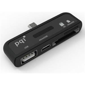 Čitač memorijskih kartica PQI, 4 in 1 ,Micro SD/SDHC/SDXC, micro USB, USB za OTG i Android uređaje (PQI Connect 209)