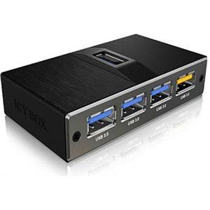 USB HUB ICY BOX IB-AC611, 4-portni 3.0, vanjski strujni adapter