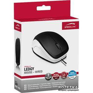 Miš Speedlink LEDGY, USB crno-bijeli