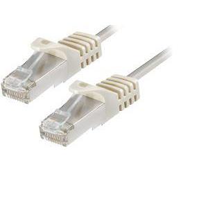 Transmedia CAT6a PIMF Patch Cable 1m white