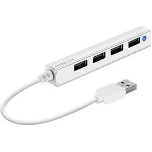 HUB Slim USB 2.0 - 4 portni, Speed Link, bijeli