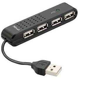 USB HUB TRUST Vecco, 4-portni, 2.0