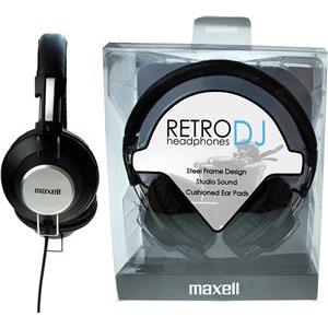 Maxell Retro DJ slušalice,32ohms, crne
