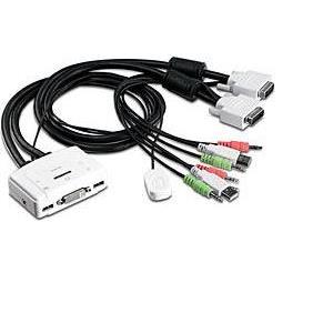 Trendnet 2-Port DVI USB KVM Switch Kit with Audio