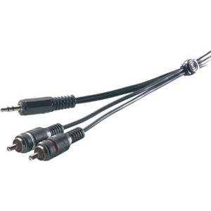Kabel Audio, 3,5mm na 2xRCA, 1,5 m, PromoStick Vivanco bulk