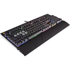Tipkovnica Corsair Gaming STRAFE RGB Mechanical Gaming Keyboard, Backlit Multicolor LED, Cherry MX Red (International English)