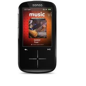 MP3 Player SanDisk SDMX20R-004GK-E57 Sansa Fuze+ 4GB Black