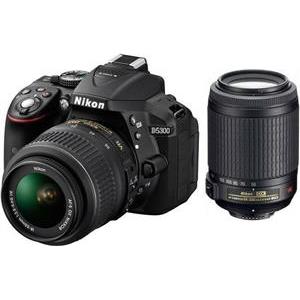 Digitalni fotoaparat Nikon D5300 KIT WITH AF18-55VRII + AF55-200VRII