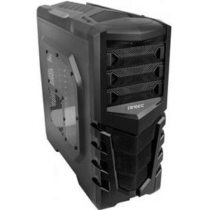 Kućište Midi Antec GX505, window blue edition, crno, bez napajanja