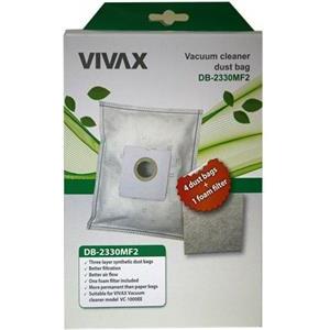 Vrećice za usisavač Vivax Home (4kom/pak) + filter DB-2330MF2