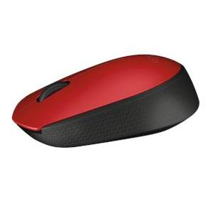 Miš Logitech Wireless M171, optički, bežični, crveni