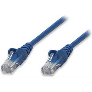 Kabel mrežni Intellinet, Cat5e, U/UTP, RJ45-M/RJ45-M, 10 m, plavi