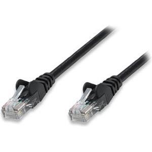 Kabel mrežni Intellinet, Cat5e, U/UTP, RJ45-M/RJ45-M, 5.0 m, crni