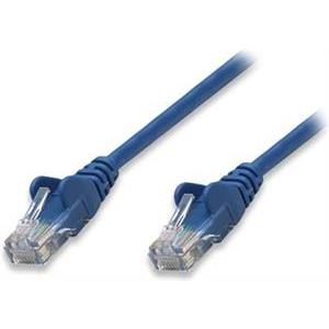 Kabel mrežni Intellinet, Cat5e, U/UTP, RJ45-M/RJ45-M, 3.0 m, plavi