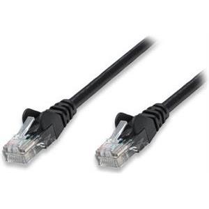 Kabel mrežni Intellinet, Cat5e, U/UTP, RJ45-M/RJ45-M, 3.0 m, crni