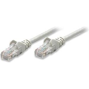 Kabel mrežni Intellinet, Cat5e, U/UTP, RJ45-M/RJ45-M, 15 m, sivi
