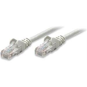 Kabel mrežni Intellinet, Cat5e, U/UTP, RJ45-M/RJ45-M, 0.5 m, sivi