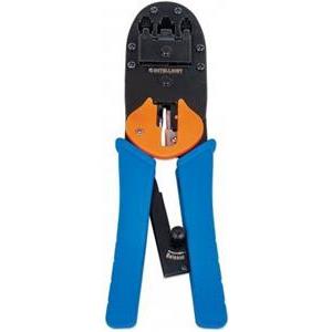 INTELLINET Universal Modular Plug Crimping Tool, For RJ45, RJ12 and RJ11 modular plugs